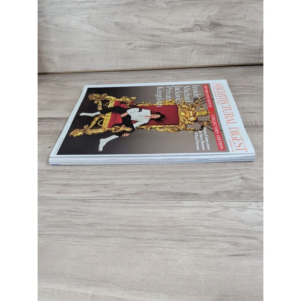 Architectural Digest Magazine - Michael Jackson Issue 2009 November